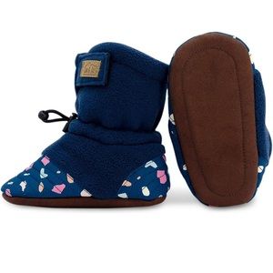 Jan & Jul | Stay Put Toddler Winter Booties | Size Med (12-18m)